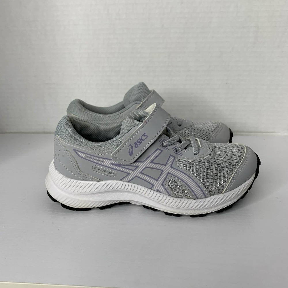 Asics Kids Piedmont Grey, Running Shoes-US K12